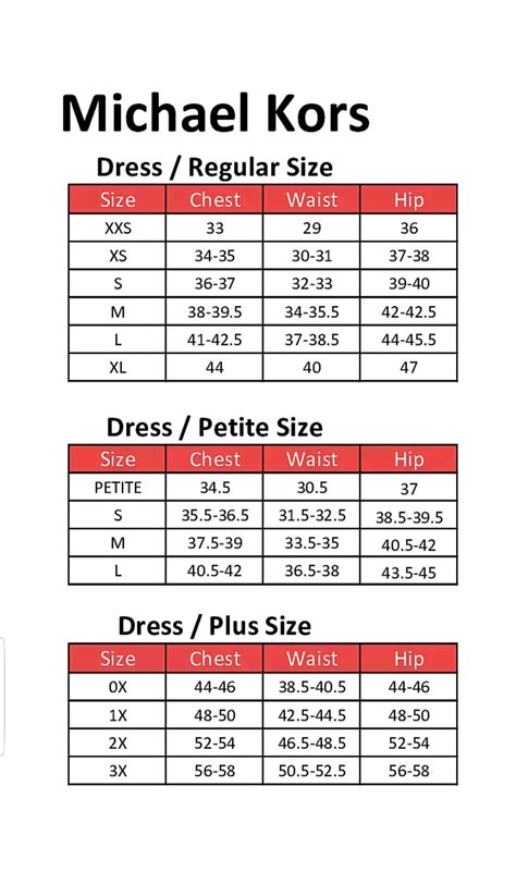 do michael kors shoes fit small|Michael Kors size chart.